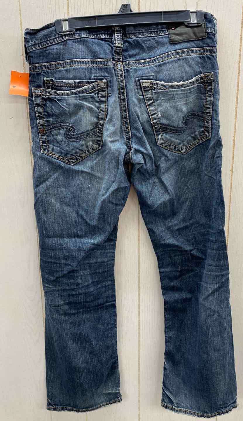 Silver Size 30/30 Mens Jeans
