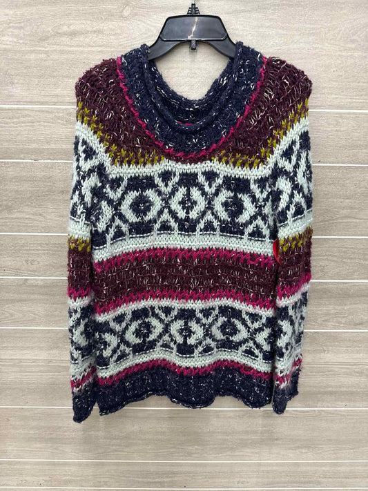 Free People Multi-Color Womens Size Small Sweater