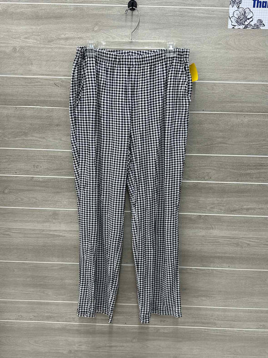 Lands End Black Womens Size 12 Pants