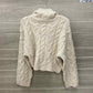 ZARA Cream Womens Size L Sweater