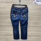 Silver Blue Womens Women Size 10 Jeans