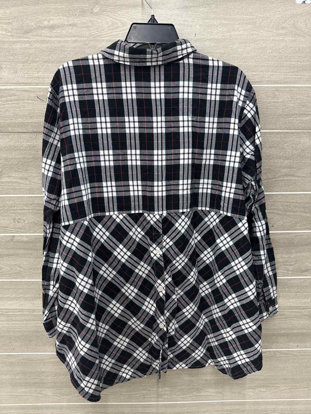 Joan Rivers Size 2X Black Plus Shirt