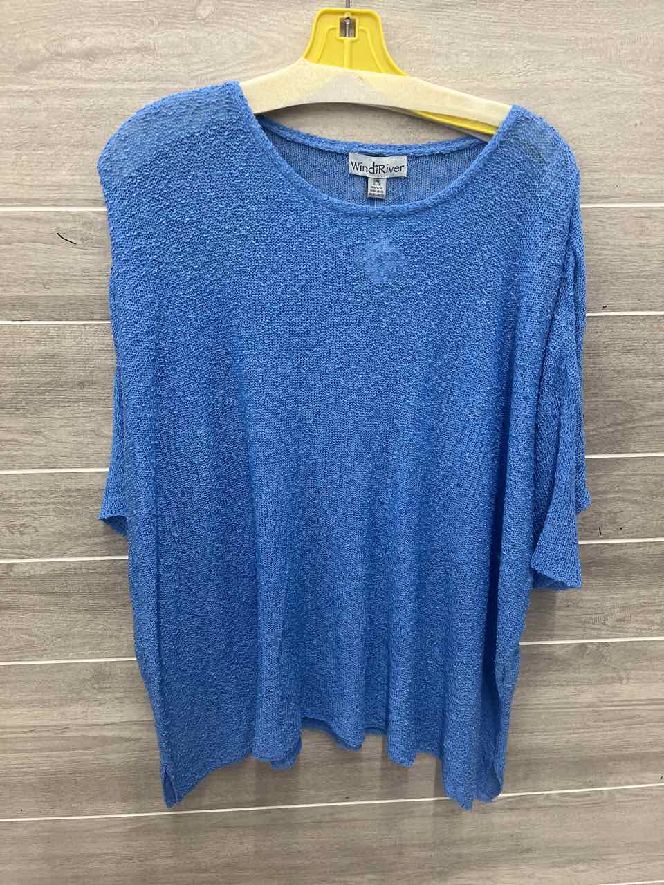 Windi River Size 16/18 Blue Plus Shirt
