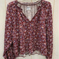 Old Navy Burgundy Womens Size M Shirt