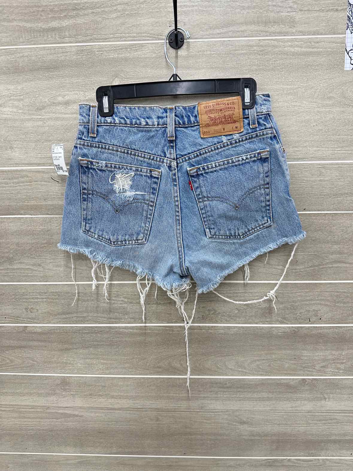 Levis Blue Womens Women Size 4/6 Shorts