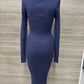 Forever 21 Size 10 Blue Junior Dress