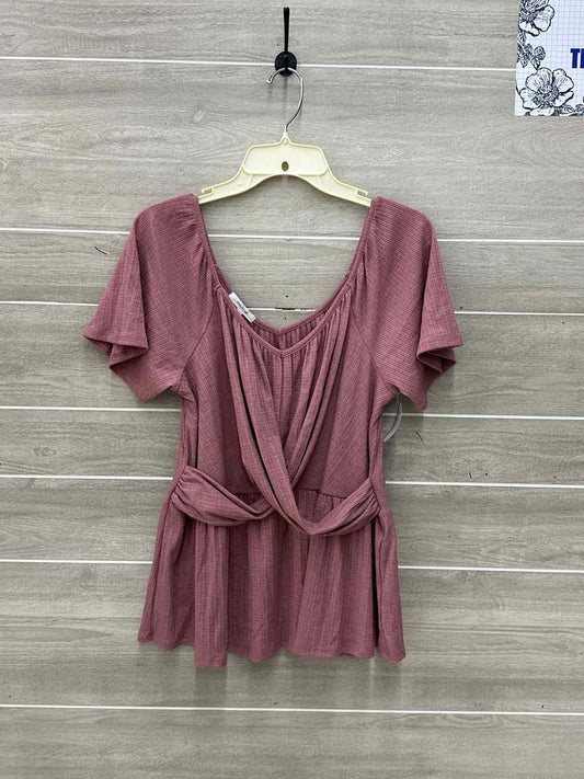 Maurices Pink Womens Women Size M Shirt