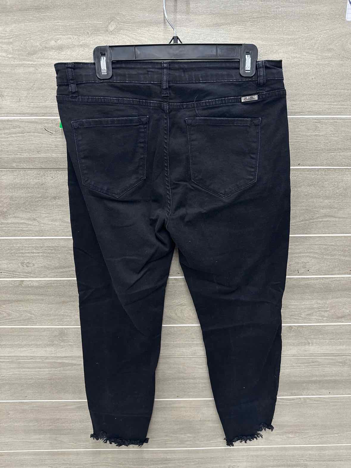 KanCan Size 12/14 Black Womens Jeans
