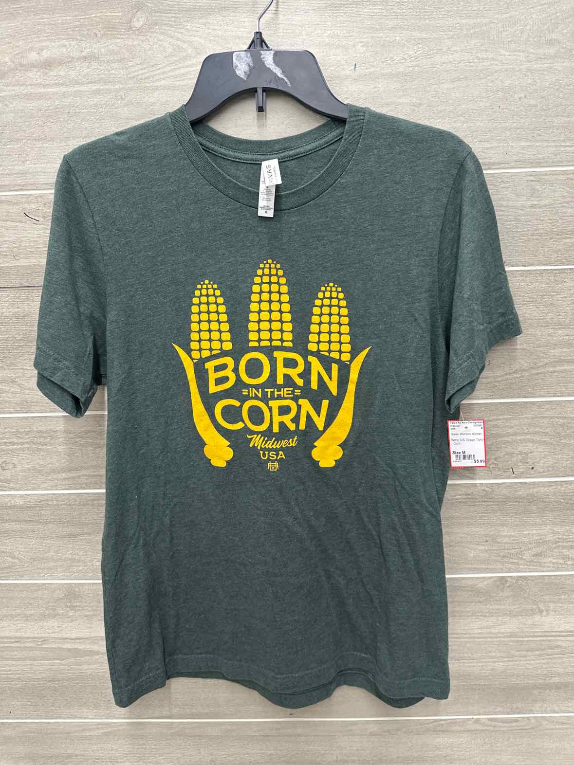 Size M Green Womens Shirt