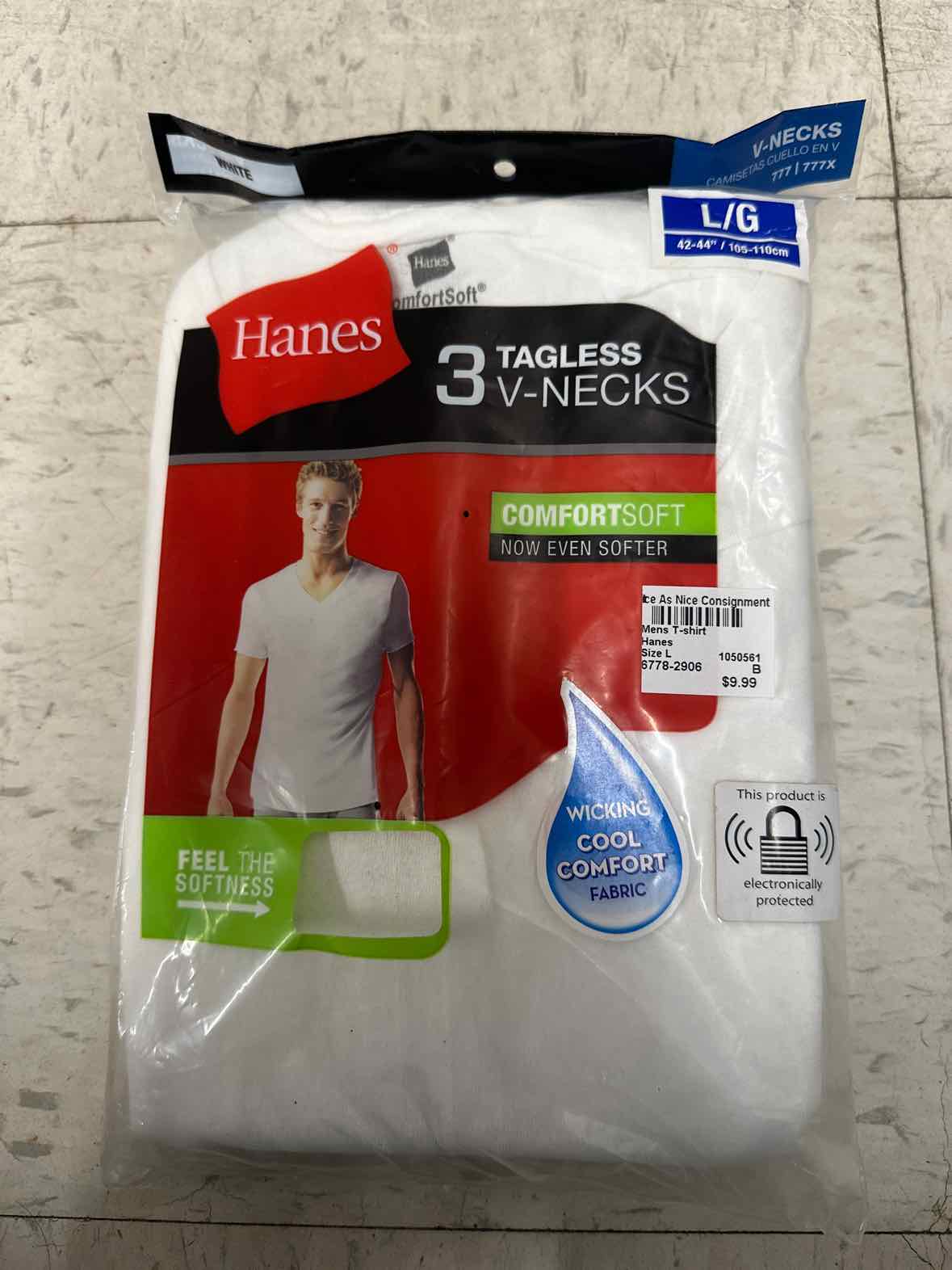 Hanes Size L Men Mens T-shirt