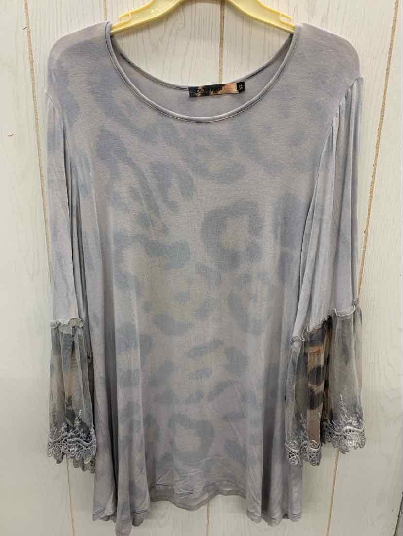 Gray Womens Size XL Shirt