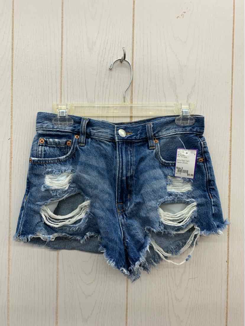 Aeropostale Blue Womens Size 2 Shorts