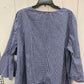 Jane & Delancey Blue Womens Size 3X Shirt