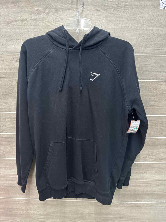 Gym Shark Size M Black Womens Sweatshirt