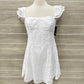 Wild Fable Size 4/6 White Womens Dress