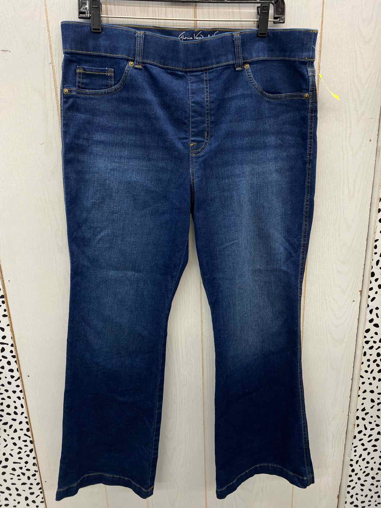 Gloria Vanderbilt Blue Womens Size 16P Jeans