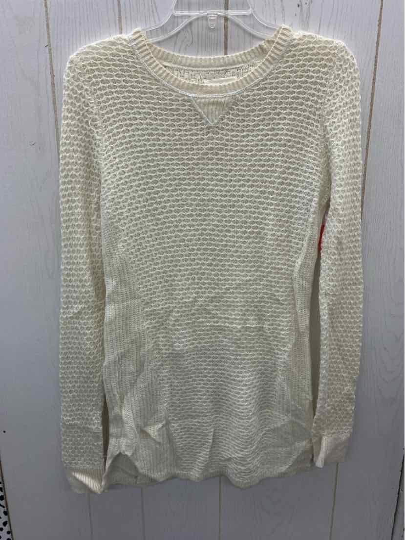 Lou & Grey Cream Womens Size Small Sweater