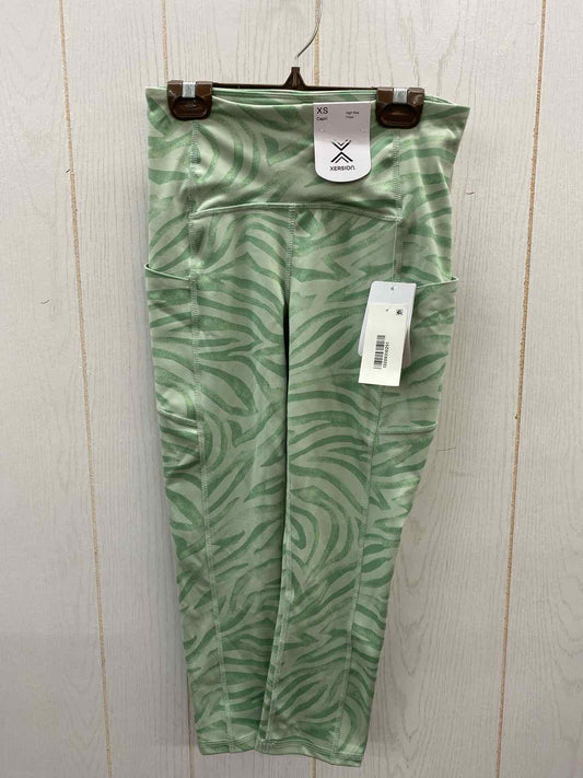 Xersion Green Womens Size XS Leggings