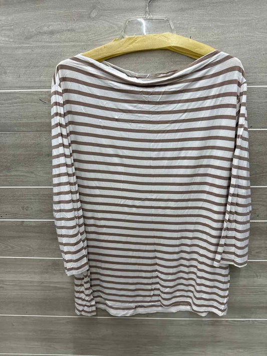 Again Size XL Brown Womens Shirt