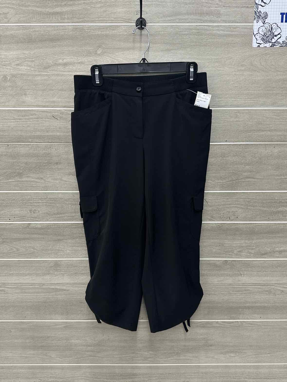 Chico's Size 6 Black Womens Pants