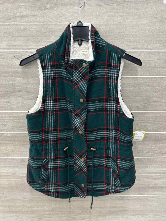 Maurices Size M Green Womens Vest