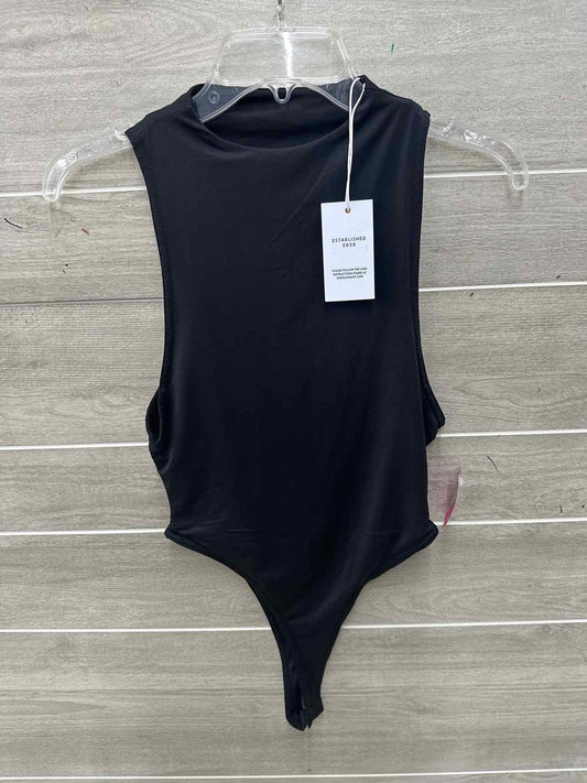 Size S Black Womens Bodysuit