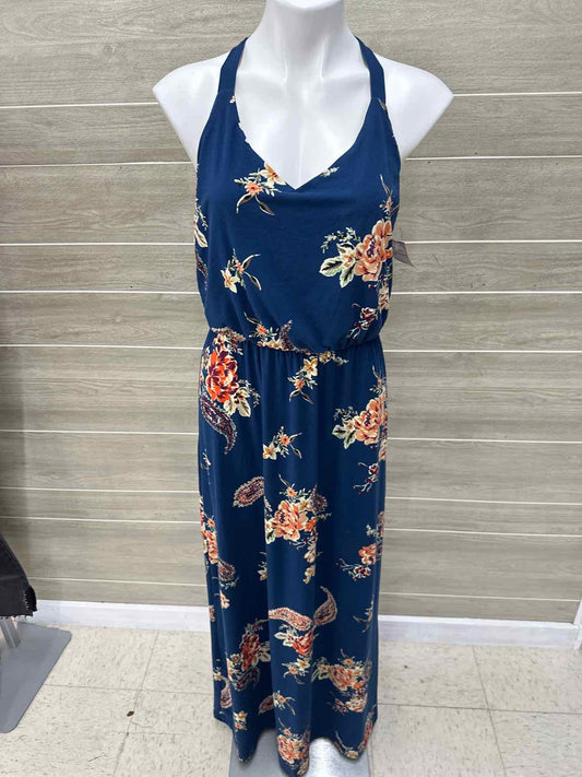 Nine Britton Blue Womens Women Size 10 Dress