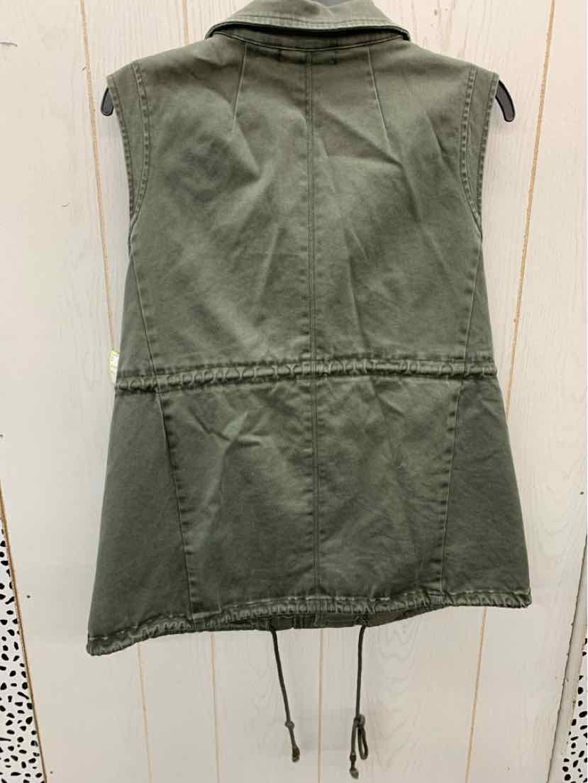 Olive Womens Size L Vest