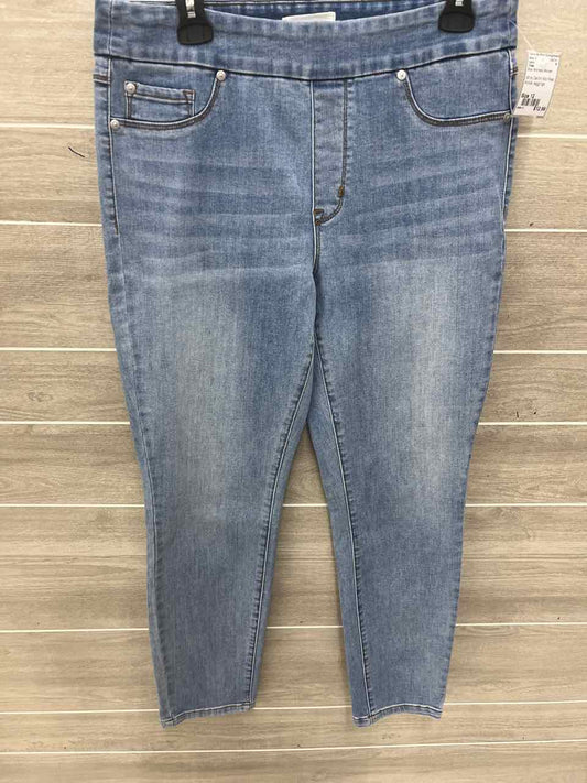 Tribal Blue Womens Women Size 12 Jeans