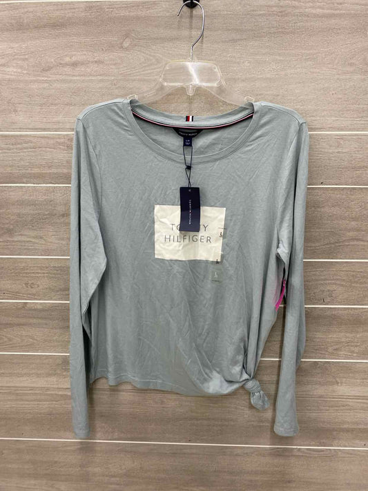 Tommy Hilfiger Green Womens Size L Shirt