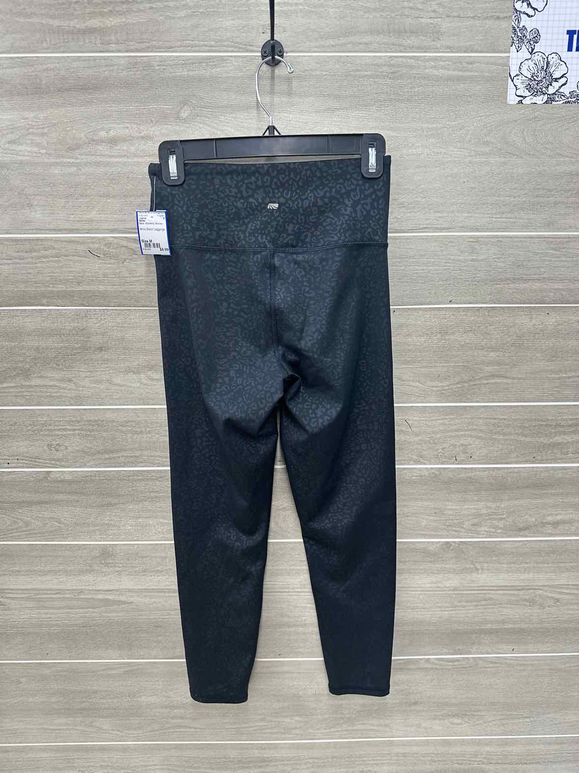 Marika Size M Black Womens Leggings