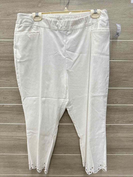 Premise Size 14/16 White Womens Pants