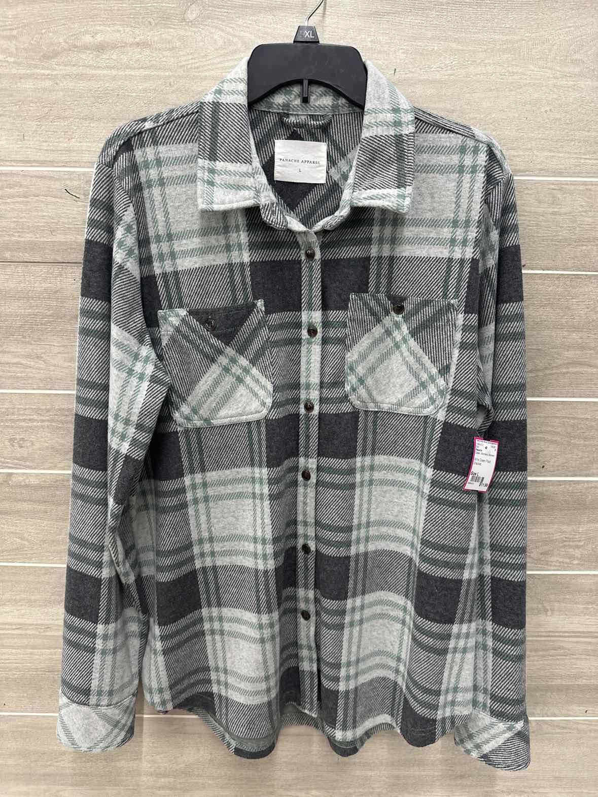 Panache Size L Green Womens Shirt