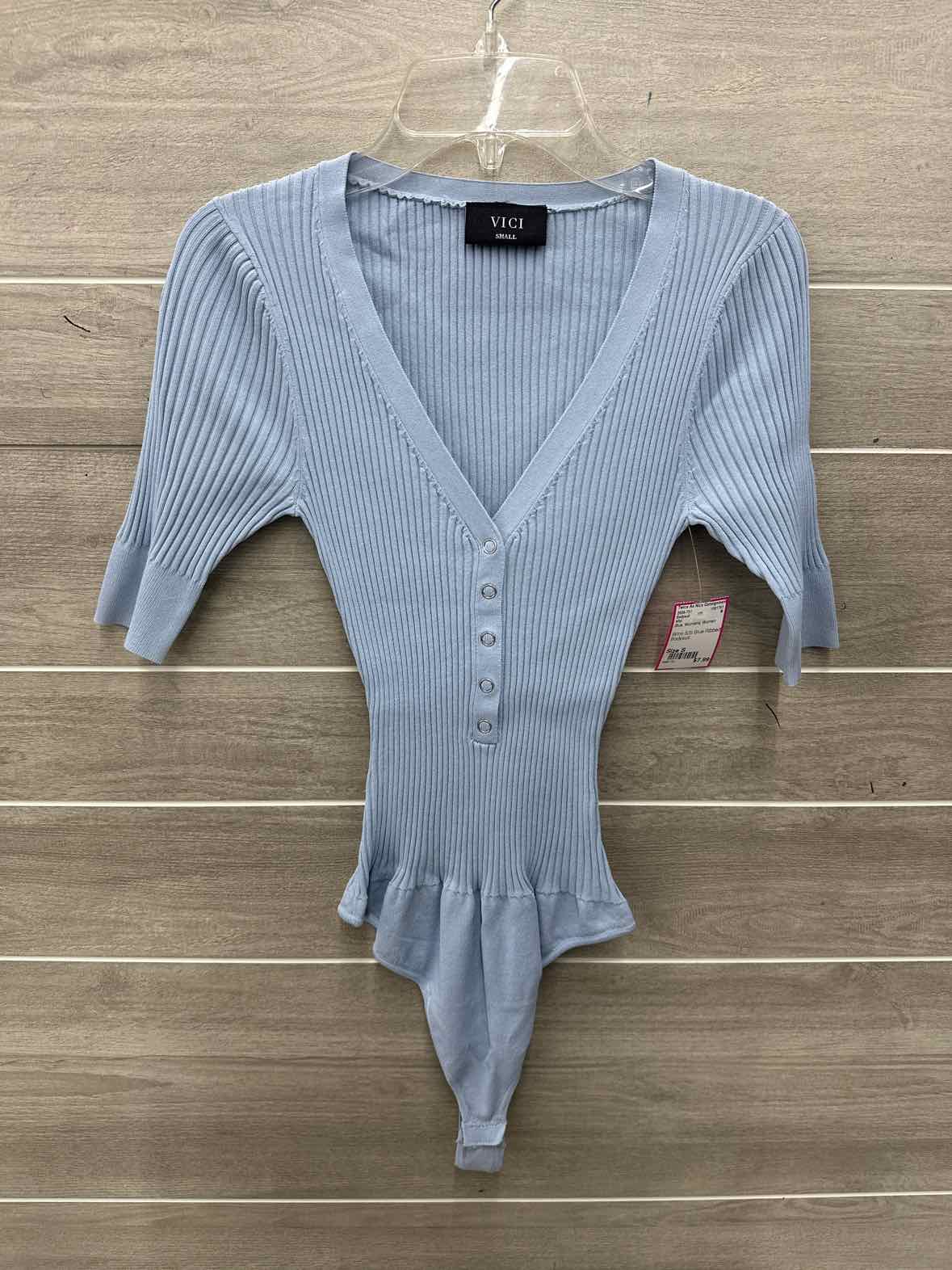 Vici Size S Blue Womens Bodysuit