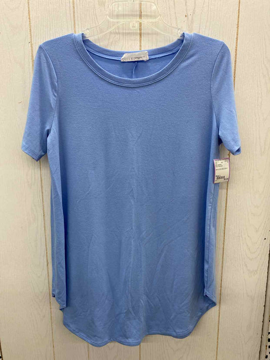 Ellie Autumn Blue Womens Size L Shirt