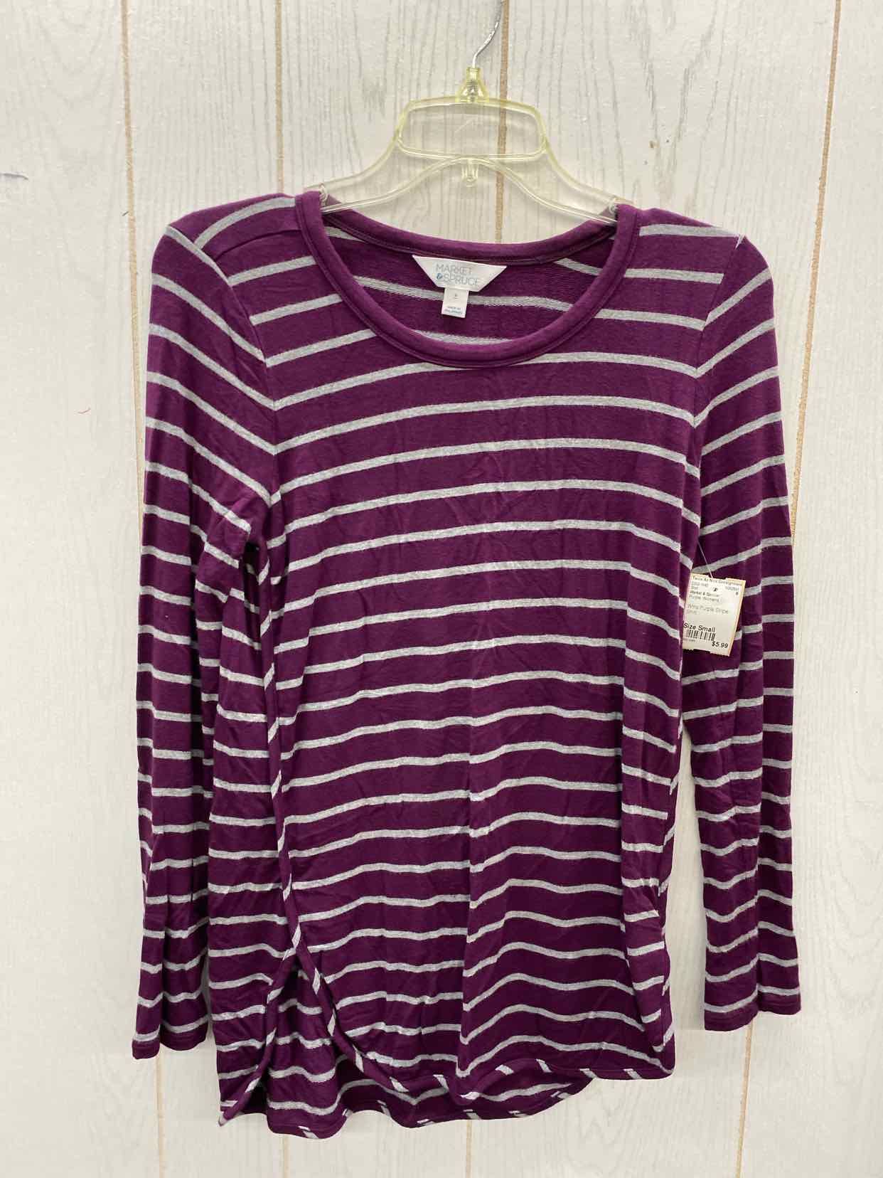 Market & Spruce Purple Womens Size Small Shirt