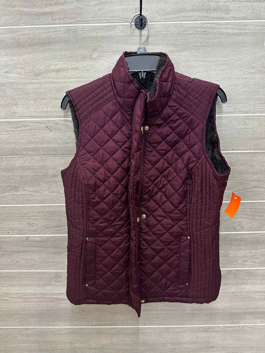 Weatherproof Size M Burgundy Womens Vest