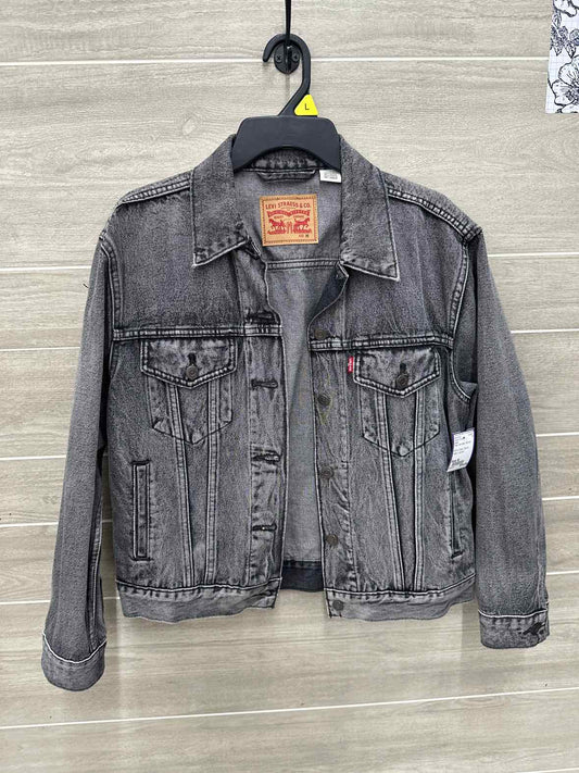 Levis Size M Gray Womens Jacket (Outdoor)