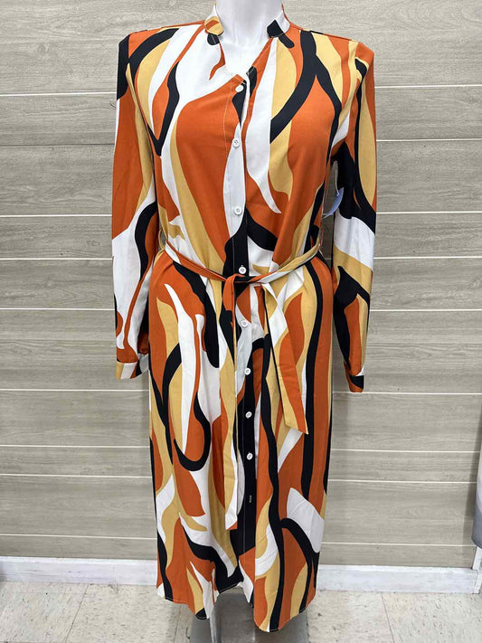 Shein Size 8/10 Brown Womens Dress