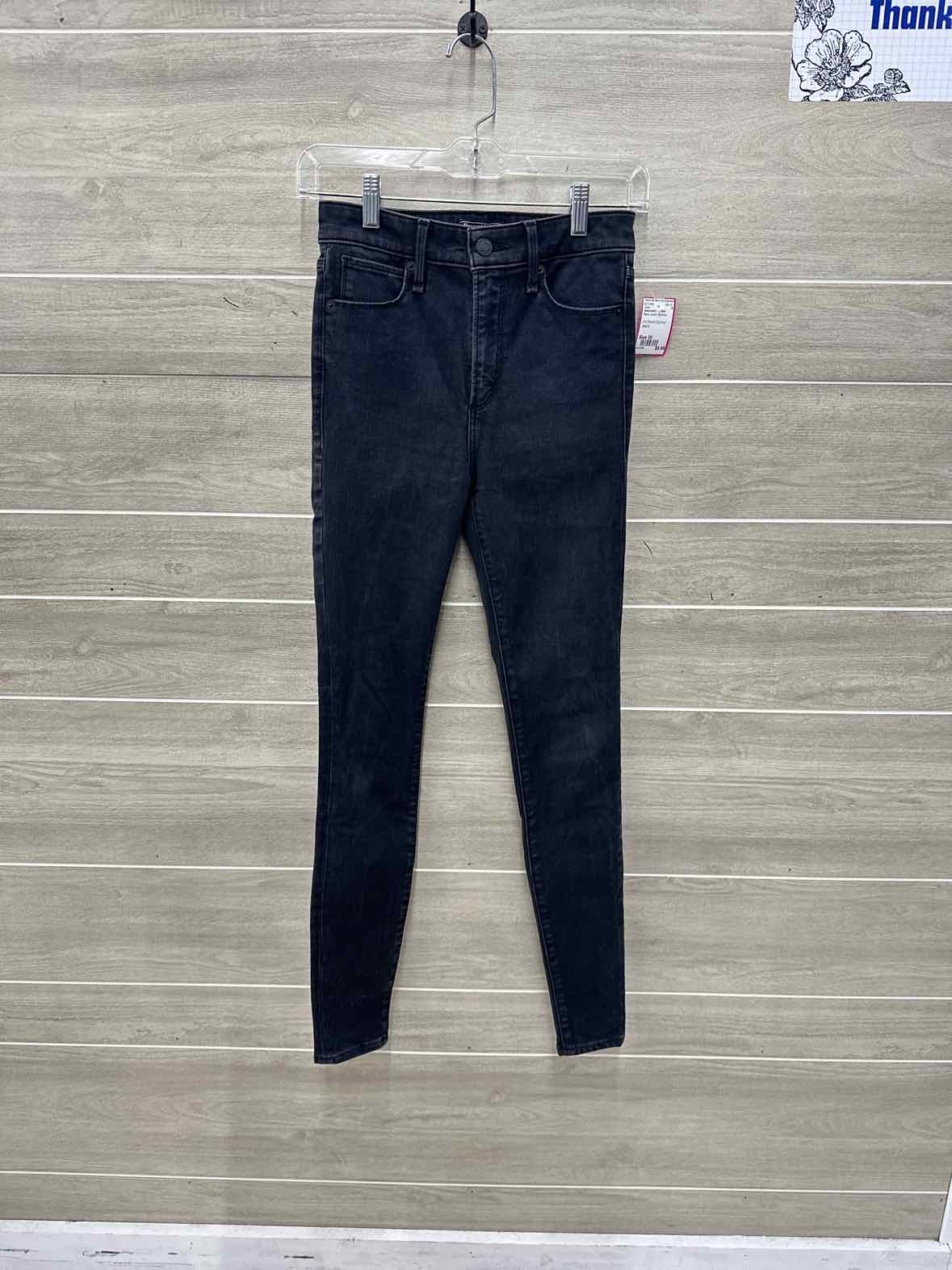Abercrombie & Fitch Size 00 Black Junior Jeans