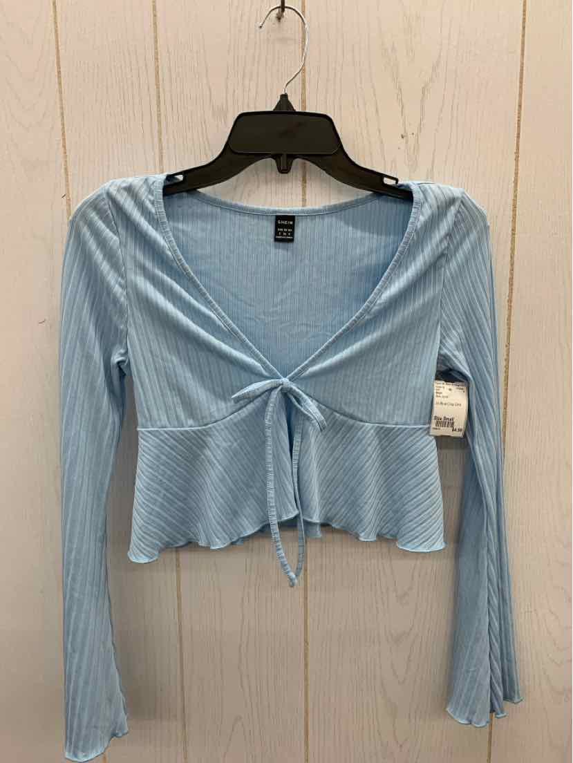 Shein Blue Junior Size Small Shirt