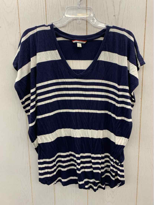 Tommy Hilfiger Navy Womens Size Small Shirt