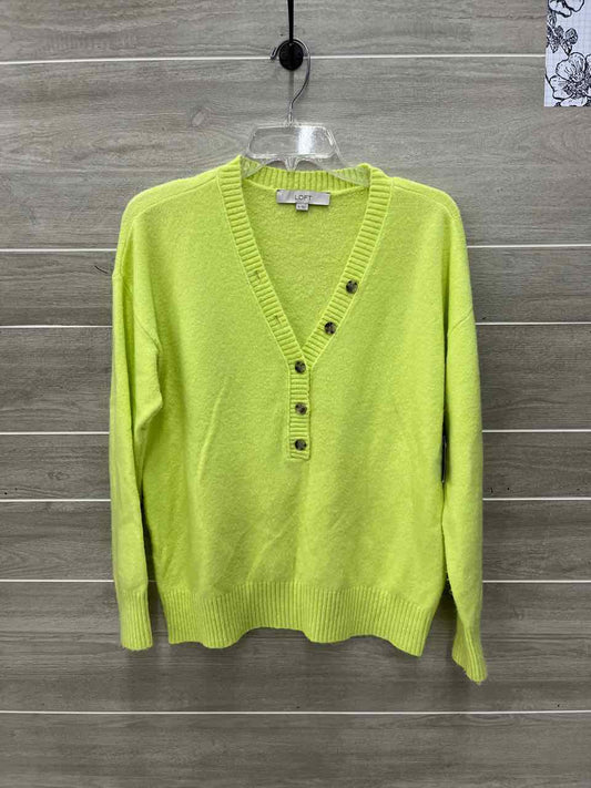 LOFT Yellow Womens Women Size M Sweater