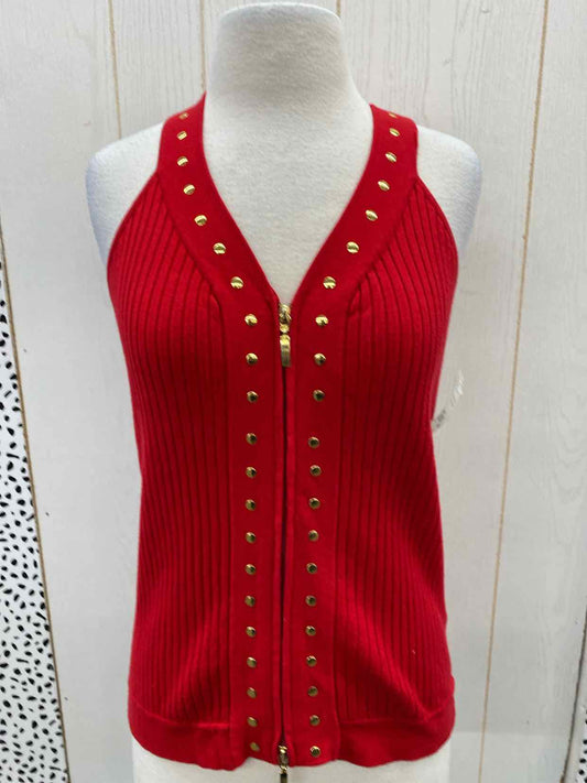 Belldini Red Womens Size M Tank Top