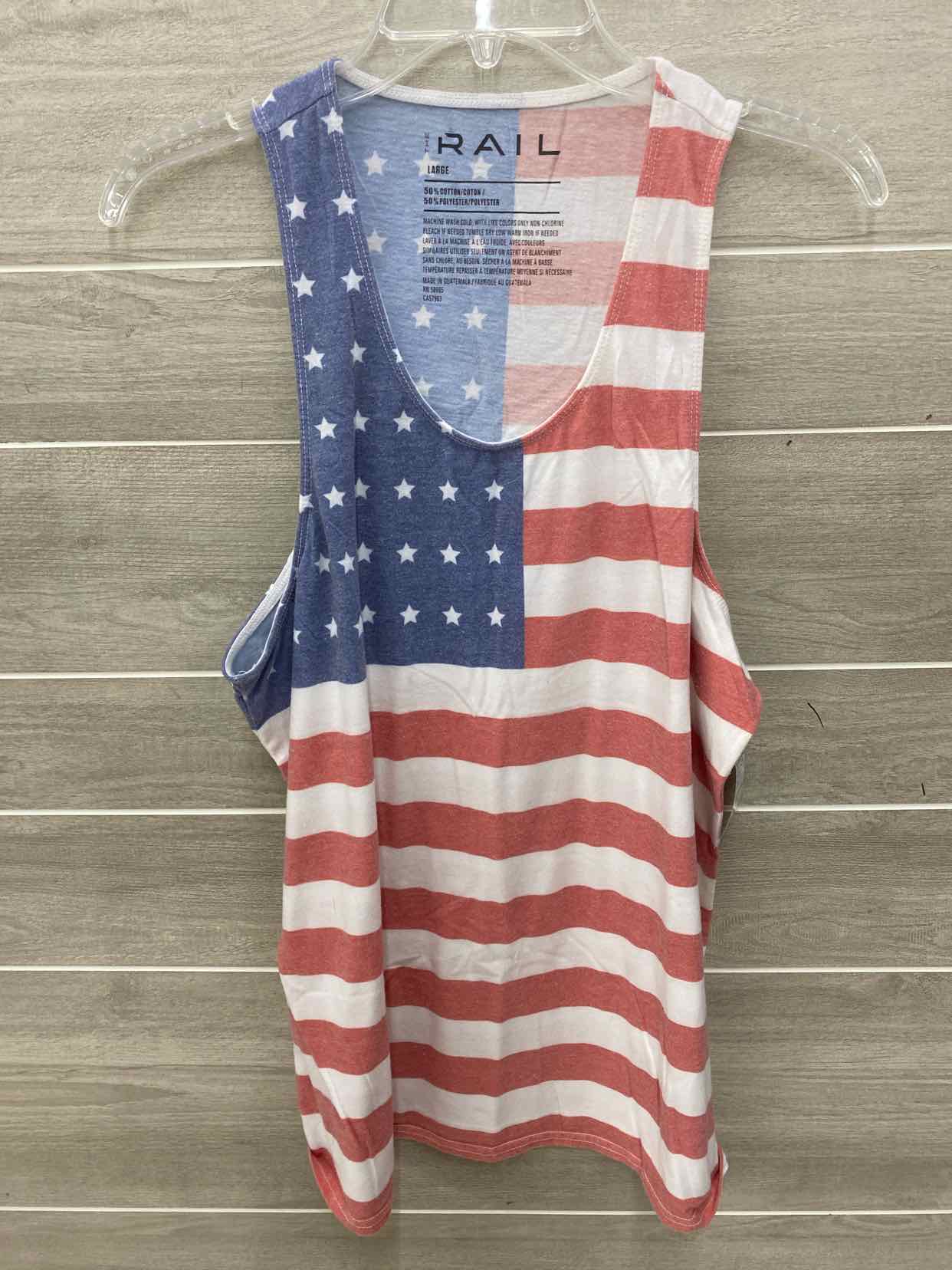 Rail Mens Size L Mens Tank Top