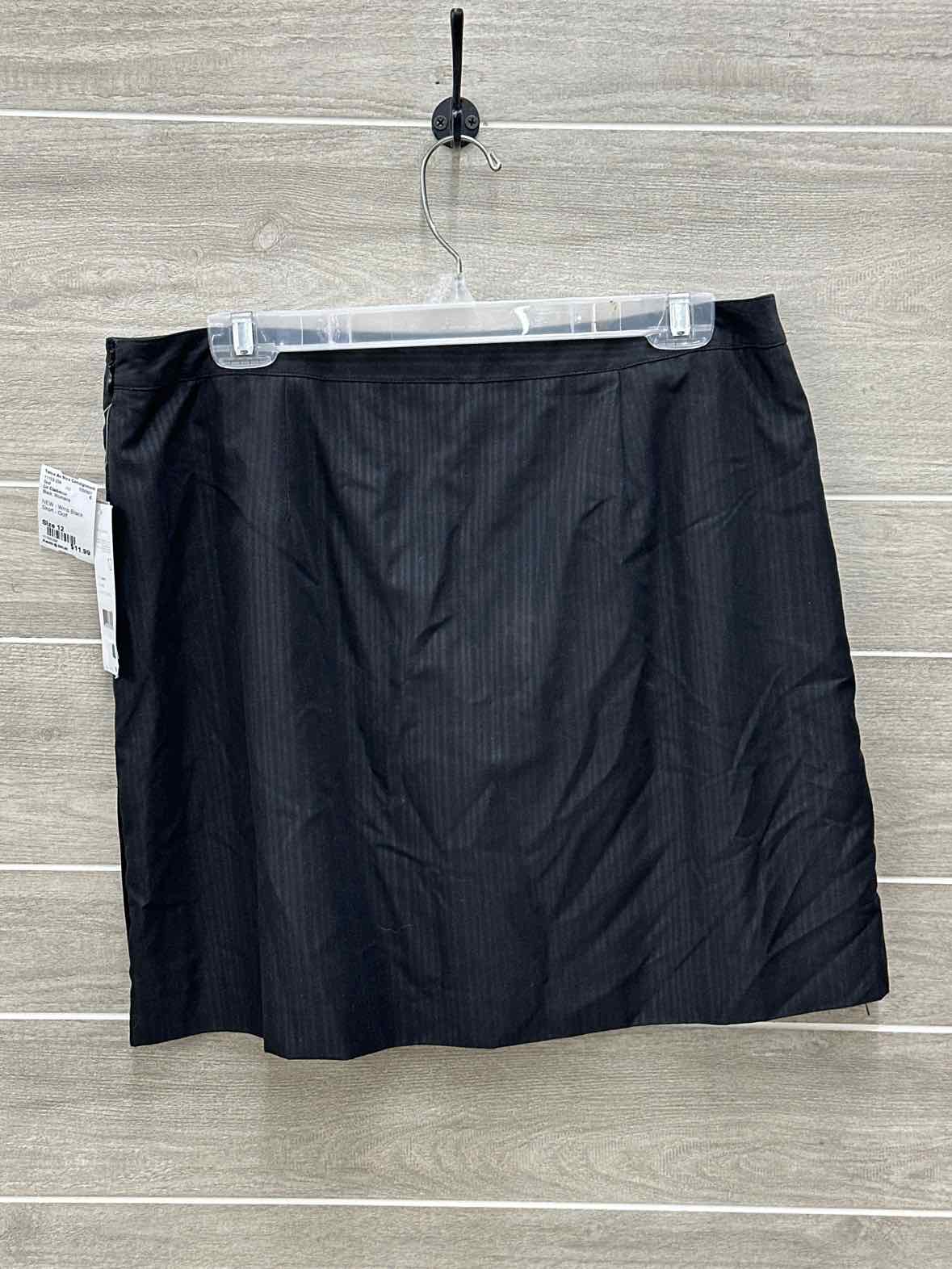 Liz Claiborne Black Womens Size 12 Skirt