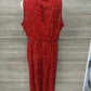 Allegra K Size 10/12 Orange Womens Dress