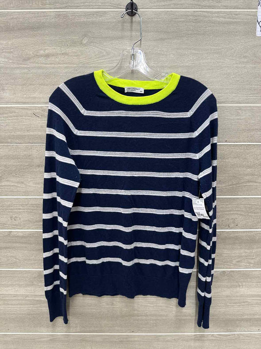Equipment Size M Blue Womens Sweater