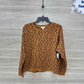 Time & Tru Size M Brown Womens Sweatshirt