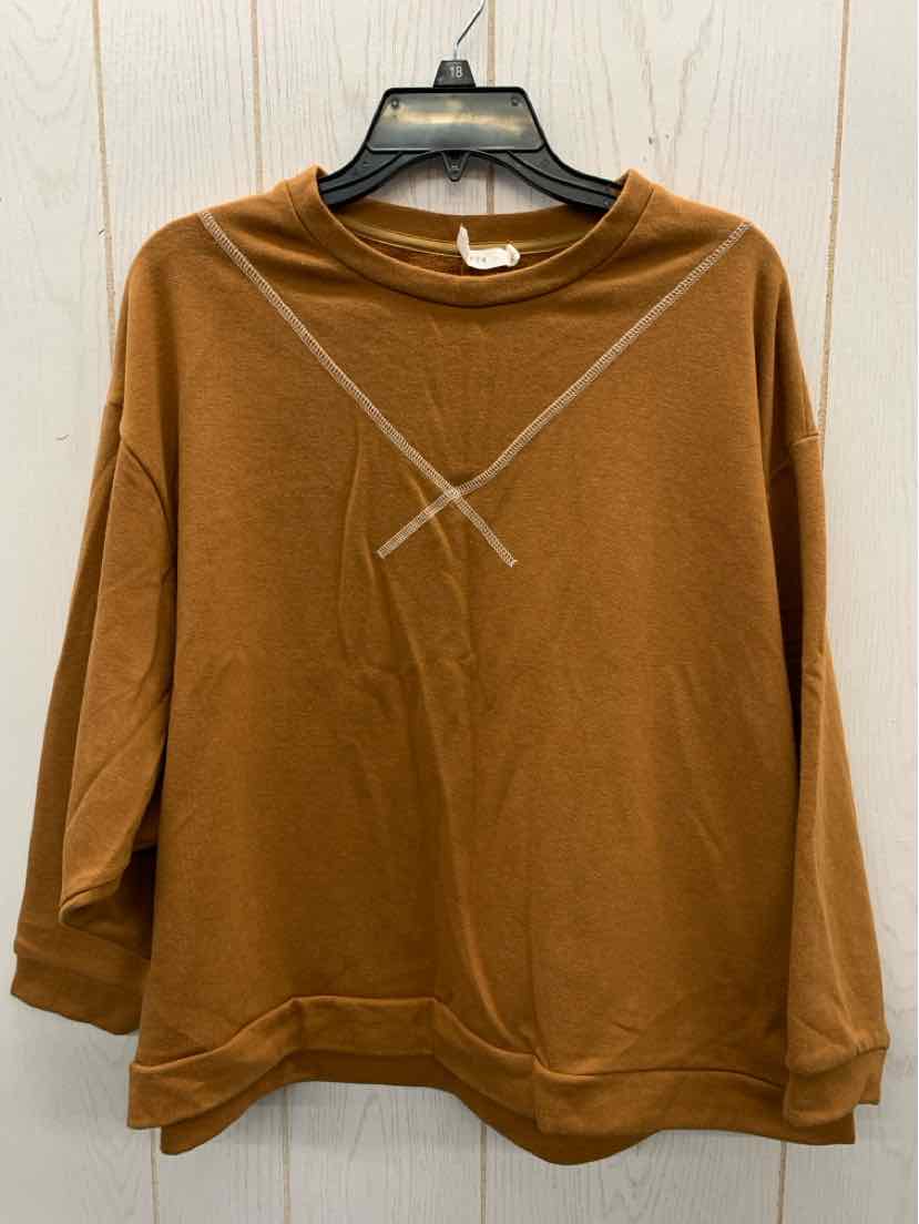 Lush Brown Womens Size M/L Sweatshirt